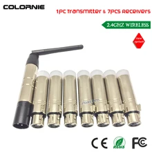 DHL DMX512 DMX Dfi DJ Беспроводная система приемник или передатчик 2,4G компактный