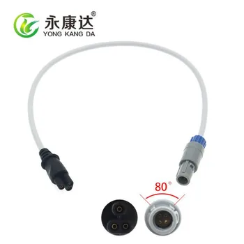 

Compatible with Fisherpak humidifier heating wire connection lemo 4-pin 80 degree to 3pin