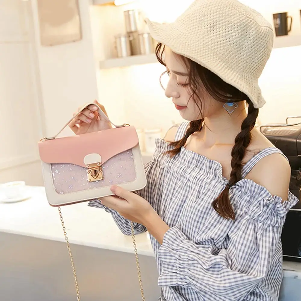 

Cute Stars Crossbody Bag For Women Mini Shoulder Bag Small Messenger Bag Womens Handbags and Purses evening clutch bags purse