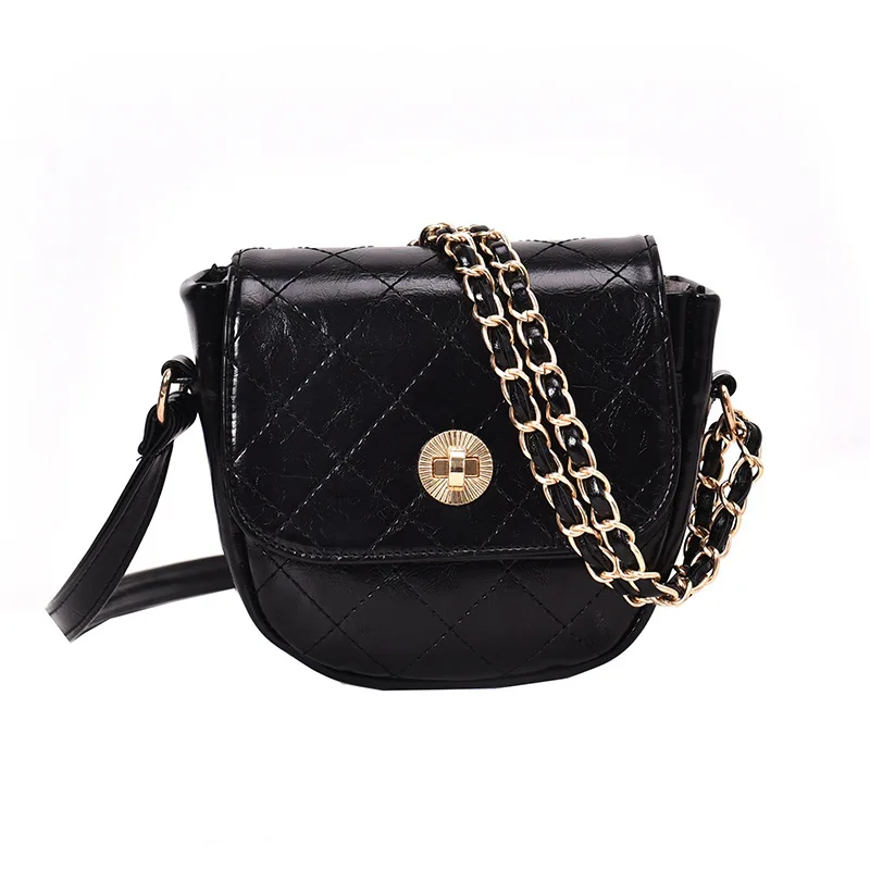 

Brand Design Mini Chain Shoulder Bag Small Leather Crossbody Bags for Women 2019 Messenger Bag for Girls