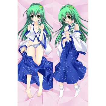 

TouHou Project Kochiya Sanae Japanese Anime Hugging Pillow Cover Case Pillowcases Decorative Pillows Double-Sided 2Way 50X160CM