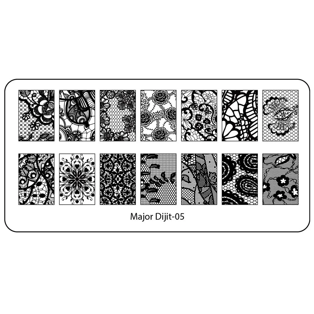 1 шт DIY Художественный штамп с изображением для ногтей штамповка пластины маникюр шаблон наклейки Скрапбукинг