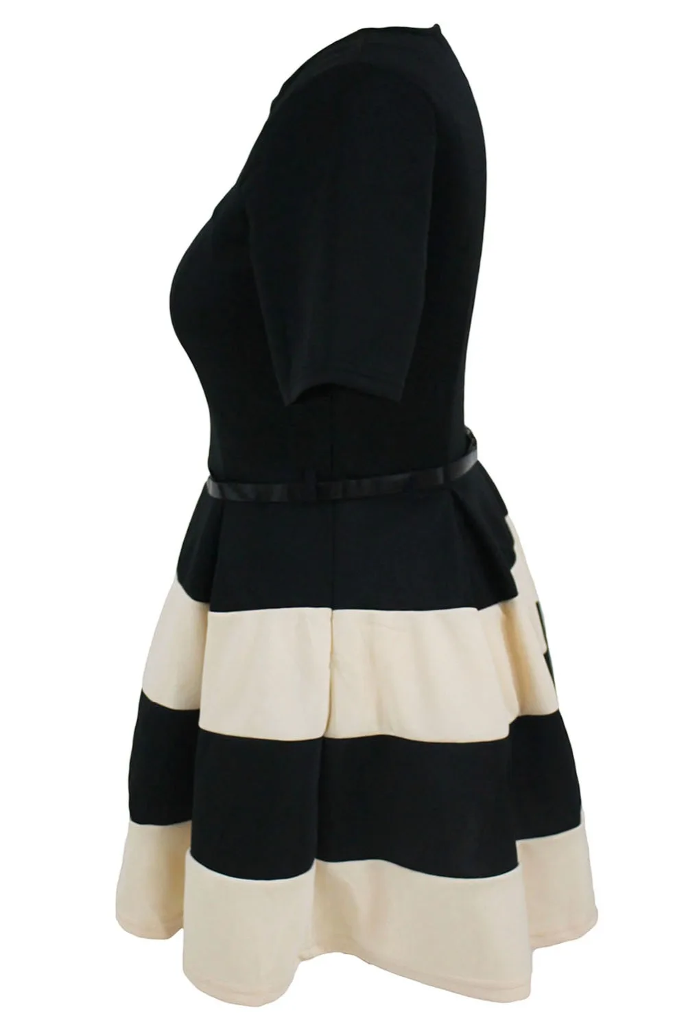 Apricot-Stripes-Detail-Belted-Plus-Size-Skater-Dress-LC22806-18-3