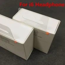 10pcs/lot High Quality 3.5mm In-Ear Headphones Headset With Remote Line Mic for iphone 5 5s 6 6S plus Earphone With New Paper