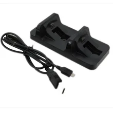 USB Dual Charging Dock Station Stand For PS4 Gamepad Game Controller