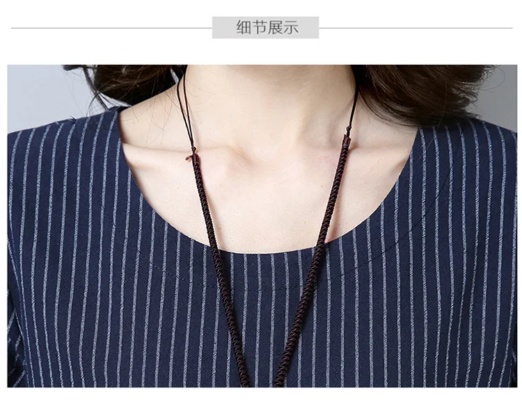 Long Striped Fashion All-match Pregnant Mom Dress 2019 Summer Short Sleeved Large Size Loose Clothes for Pregnant Women QL8107