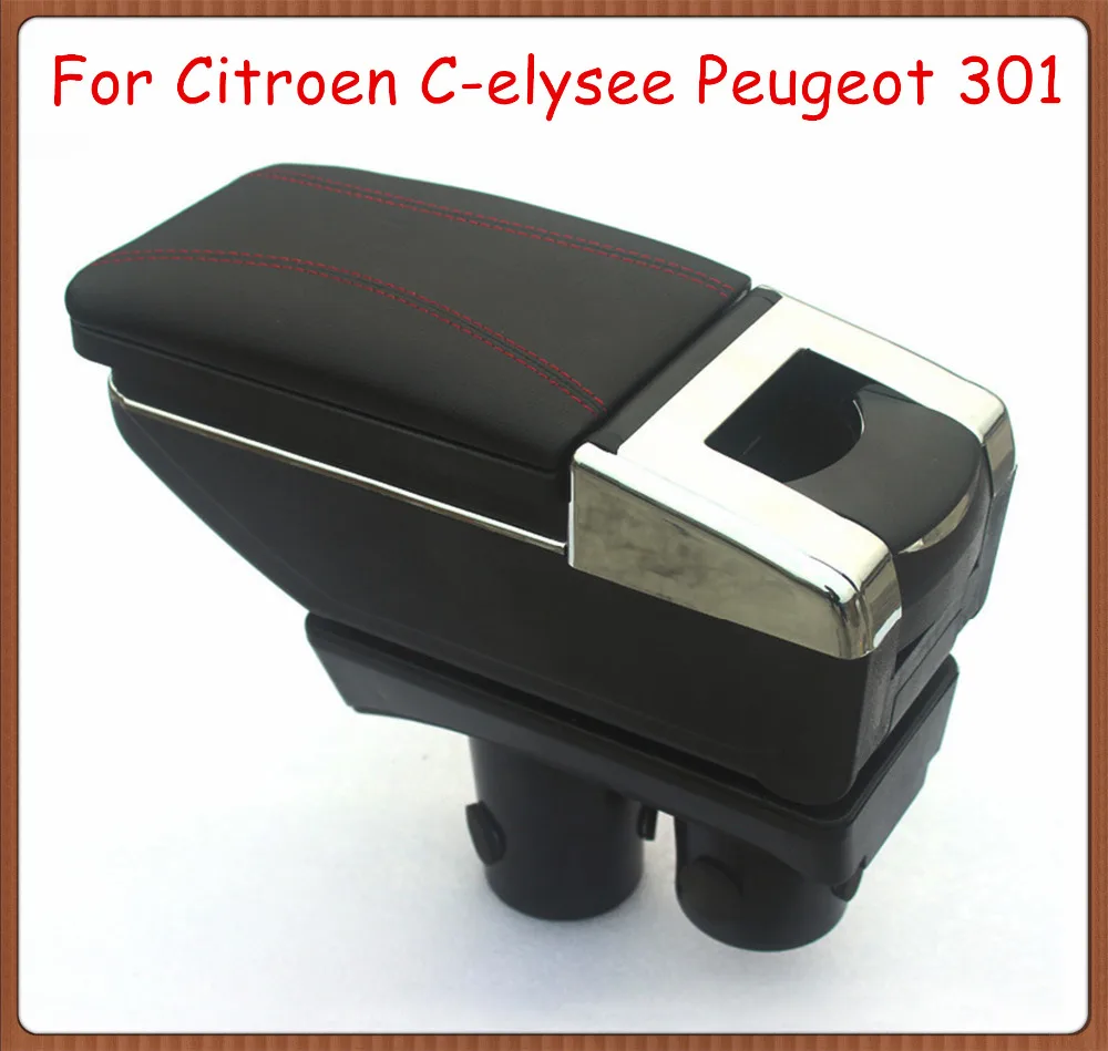 

FREE SHIPPING!Car Console Box For Citroen C-elysee Peugeo 301,Car Armrest Center Arm Rest With Cup Holder,Car Accessories Parts