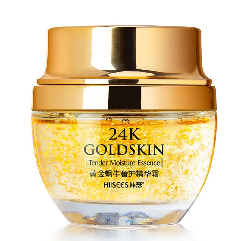 

24K Gold Face Cream Facial Essence Anti Aging Skin Care Wrinkle Blemish Remove Korean Cosmetics Facial Cream Whitening
