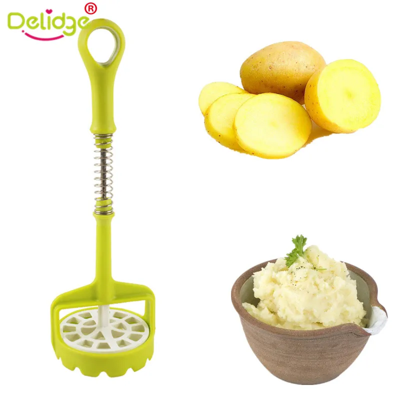 Buy Delidge 1 pcs New Potato Press Tool Potato Masher Purple Sweet Potato