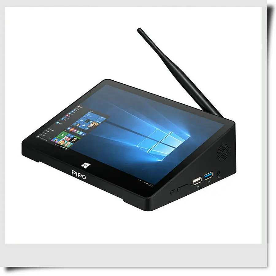 10," 1920*1280 pipo X12 Mini PC Windows 10 OS ТВ коробка Z8350 4 ядра 4G+ 64G 10000 mAh с Стилус