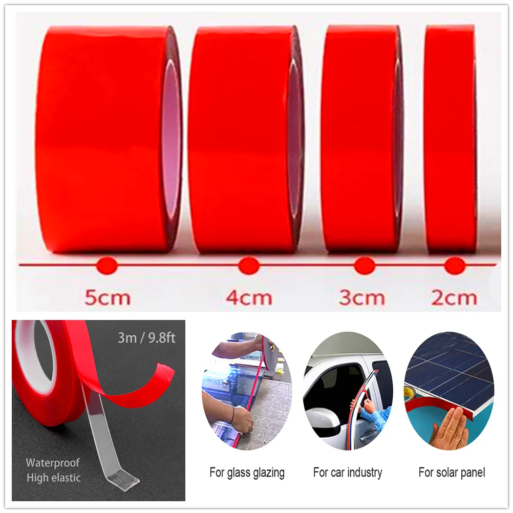 

Car Adhesive Double Sided tape for Honda Crosstour CRZ S C EV-Ster AC-X HSV-010 NeuV S660 Project D M Pilot Insight