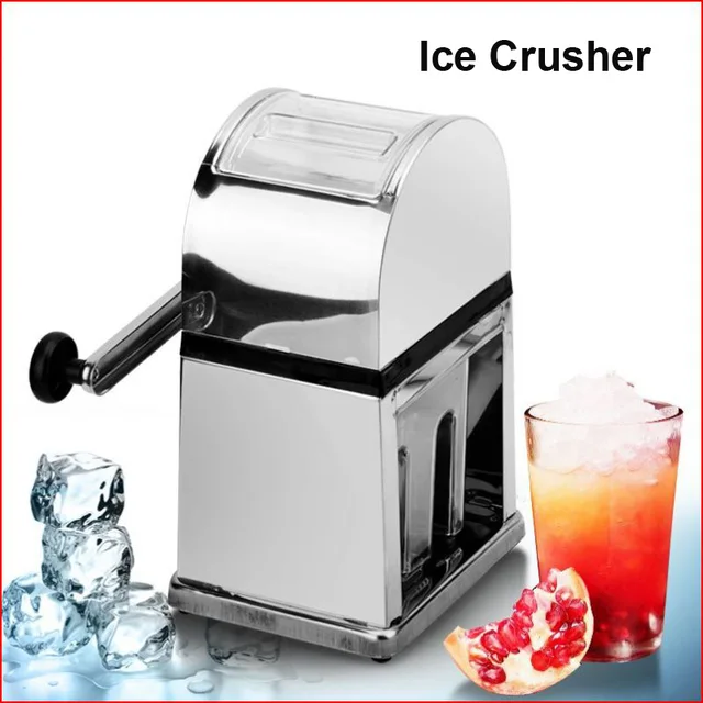 Hand driven Ice Crusher Commercial And Home Use Crushed Ice Machinein Ice Crushers & Shavers