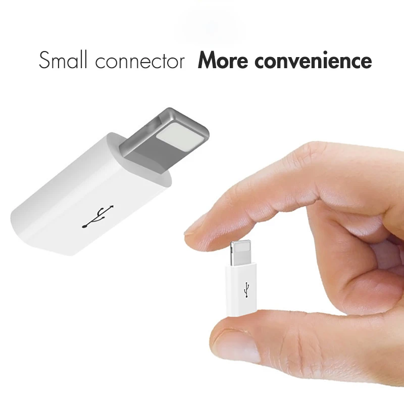 ! Кабель микро USB ACCEZZ адаптер OTG конвертер для iphone 5 6 7X8 5c Plus XS MAX XR коннектор
