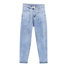 Джинсы с высокой талией женские винтажные джинсы для мамы Femme Повседневные свободные брюки джинсы-бойфренды уличные брюки плюс размер 5XL