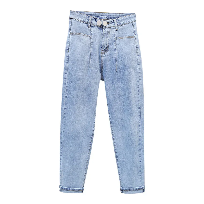

High Waist Jeans Women Vintage Mom Jeans Femme Harem Pants Casual Loose Boyfriend Denim Jeans Streetwear Trousers Plus Size 5XL