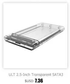 2,5 дюйма 7-9,5 мм USB 3,0 HDD чехол type-C To SATA жесткий диск Корпус SSD корпус Поддержка 2 ТБ 5 Гбит/с UASP протокол