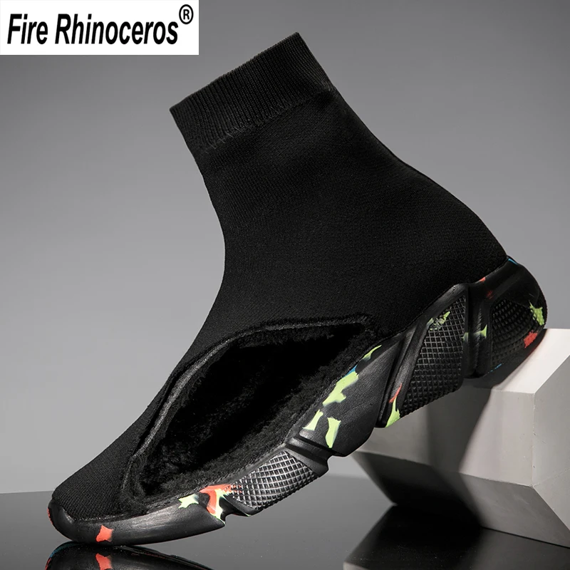Открытый Для мужчин Спортивная обувь для мужчин носок кроссовки обувь спортивная Обувь с дышащей сеткой человек Для женщин Flyknit спортивная