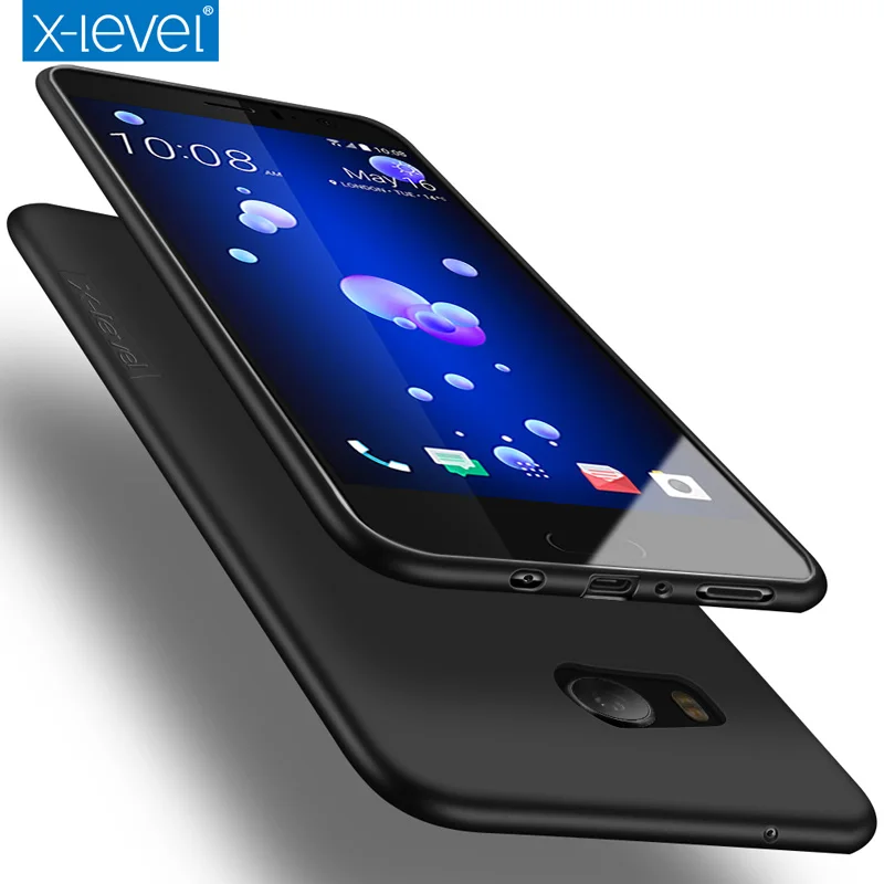 

X-Level ultra thin Soft Matte TPU Case for HTC U11 Plus 360 degree full cover Back Cover for HTC U11 Silicone Case U11 U 11 capa