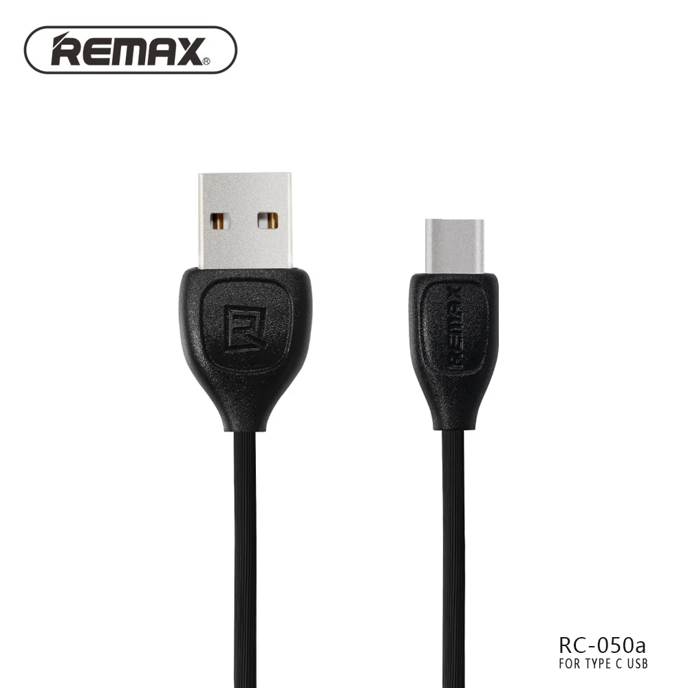 REMAX USB type-C кабель для передачи данных type-c зарядный шнур быстрое зарядное устройство кабели для xiaomi 4C/huawei Honor/Nexus 5X/samsung - Цвет: black