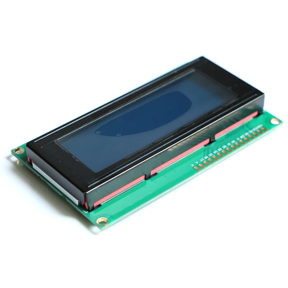 10pcs/lot LCD Board 2004 20*4 LCD 20X4 5V Blue screen blacklight