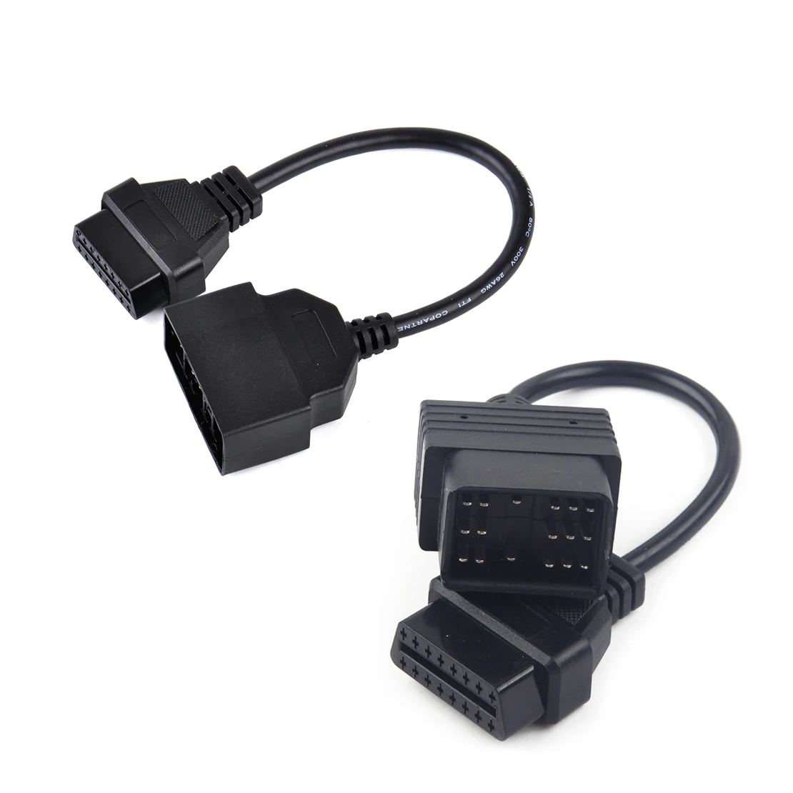 

beler 22pin to 16pin and 17pin to 16 pin OBD1 to OBD2 Diagnostic Adapter Connect Cable Tool fit for Toyota Camry 4Runner Corolla