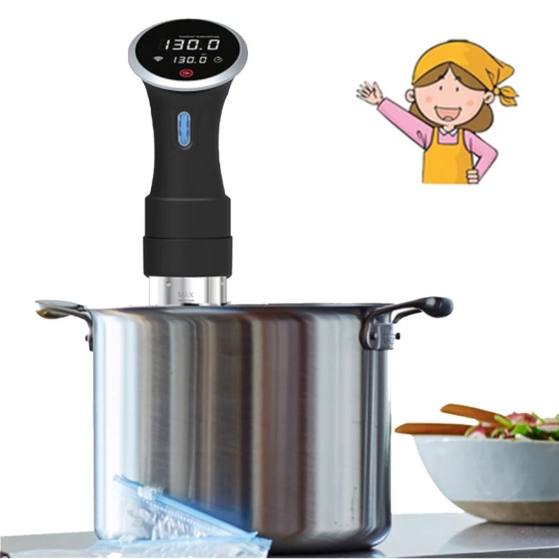 

Home Use Food Precision Cooker Low Temperature Slow Cooking Machine 1000w Beef Steak Baking Processor 110V 220V EU US Plug