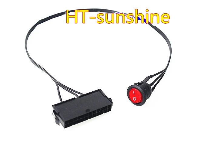 accionado por PC de 24 pines ATX/EPS, interruptor de con de extracción de energía de luz, de alta calidad, popular|Conectores y cables de ordenador| - AliExpress