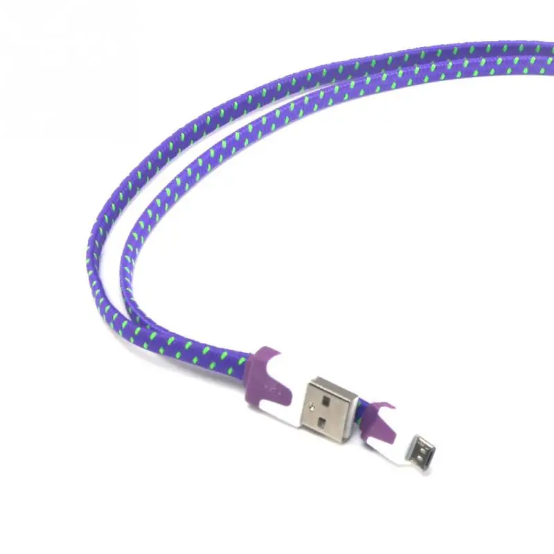 1 м/2 м/3 м Электронный Дата кабель V8 Соединитель 3 фута веревка Micro USB зарядный кабель синхронизации данных для сотового телефона плоский провод линии кабели