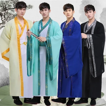 

2020 hanfu men's martial arts style couples set students han element graduation class service daily cosplay