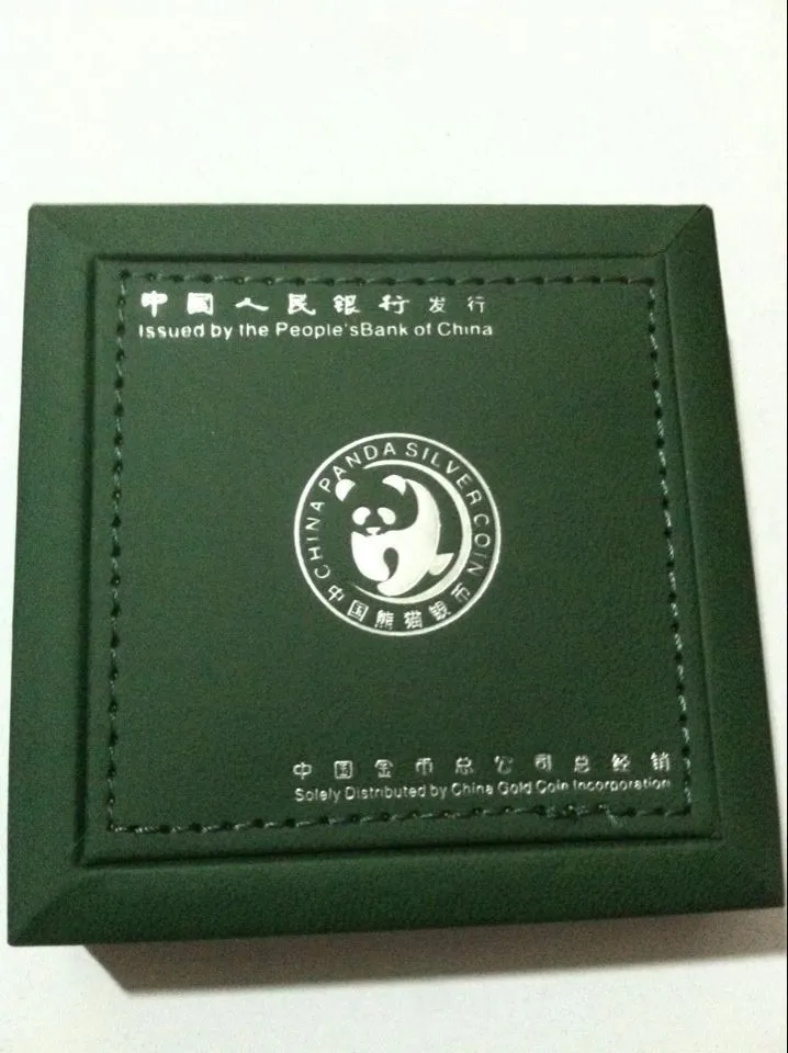 

China Silver Panda Coin Original Box Free Shipping gift present
