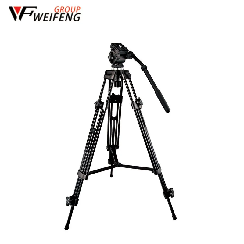 

Weifeng WF - 717 Upgrade Professional Photography Tripod 1.33 Meters Cameras The Hydraulic Damping Yuntai Tripod