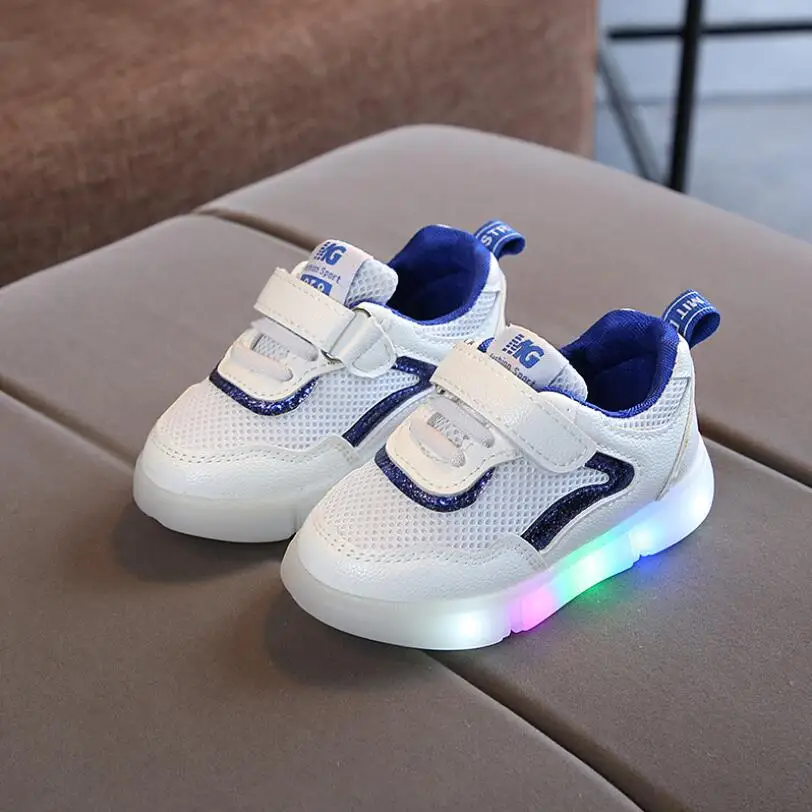 

Luminous Sneakers 2018 tenis led infantil Children Shoes with Light Sneakers Glowing Baby Toddler Boy Girls Footwear Sport