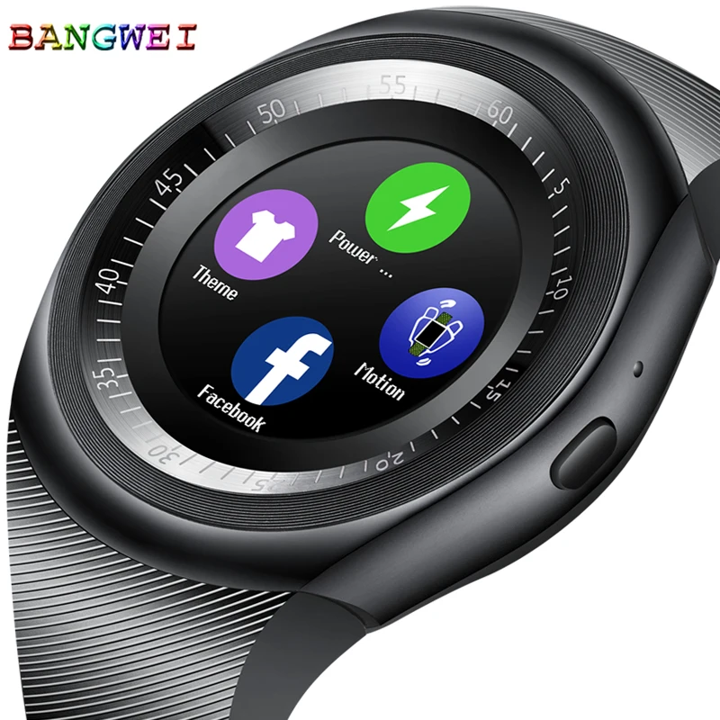 BANGWEI 2018 Новые Bluetooth умные часы спортивный шагомер для мужчин и женщин с sim картой