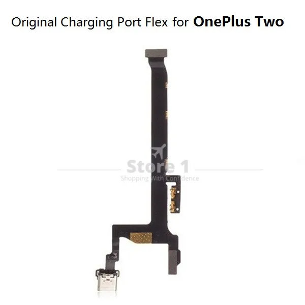 

for OnePlus Two Original Charging Port Flex; Genuine Dock Connector USB Charging Port Flex Cable Replacement Part for Oneplus 2
