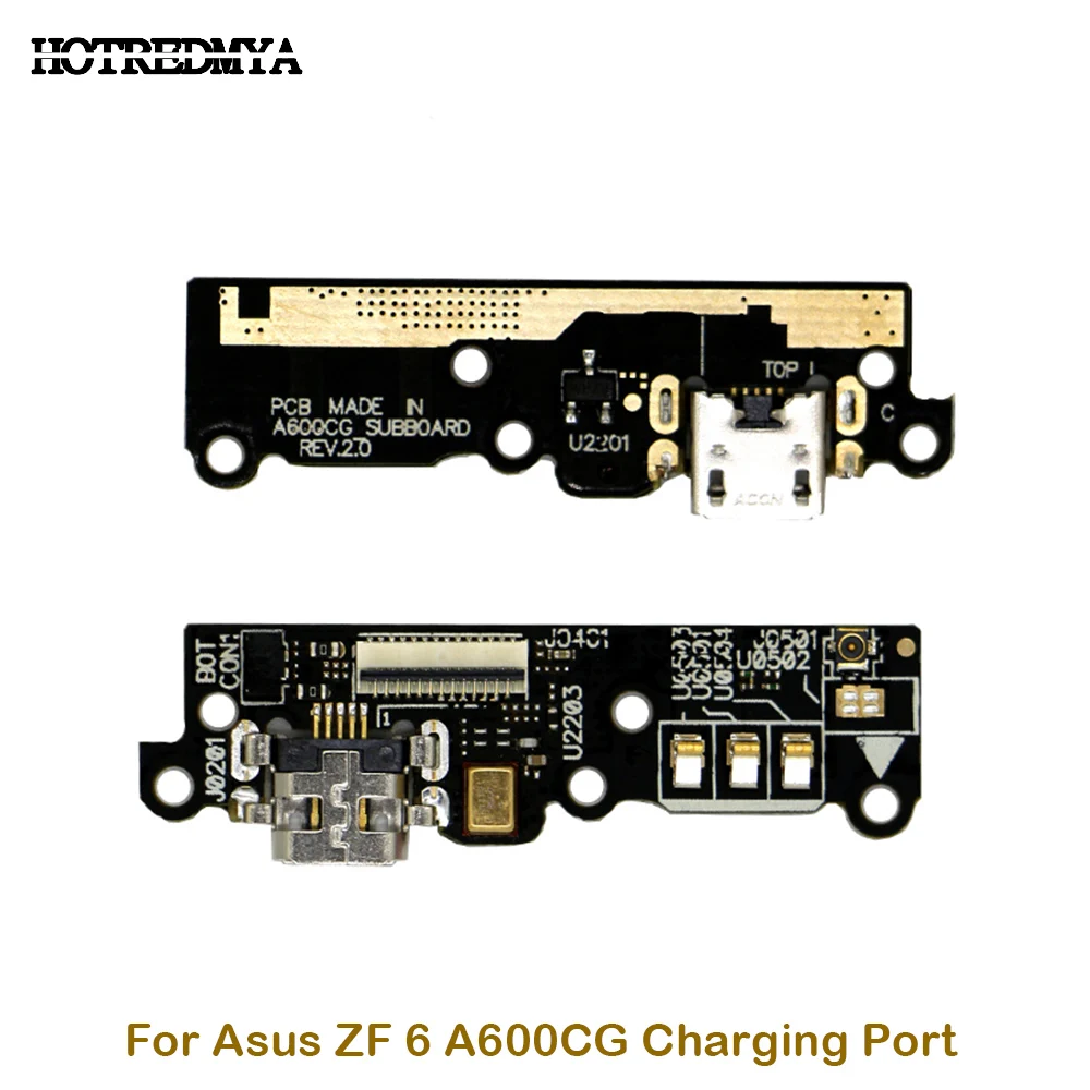 

Charging Port Board For ASUS Zenfone 6 A600CG USB Charging Charger Port Dock Plug Connector FLex Cable Microphone Spare Parts