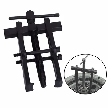 

NS Modify Two Jaws Gear Puller Black Plated Armature Bearing Puller Forging Carbon Steel Spiral Puller Forging Removal Hand Tool