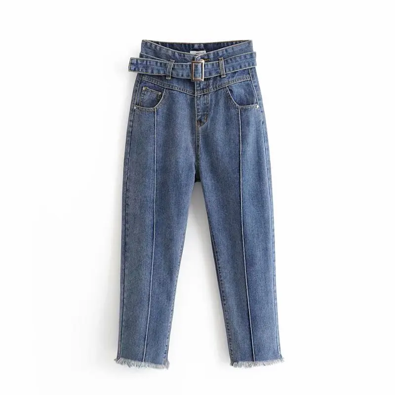 

Hot sale Holiday wind 60-6128 European and American fashion wind waist waist belt loose jeans