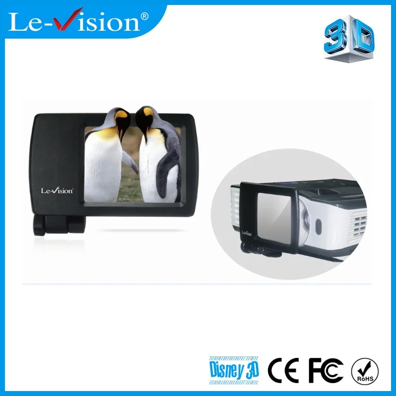 2016 Le Vision мини поляризатор 3D Модулятор для домашнего кинотеатра/DLP