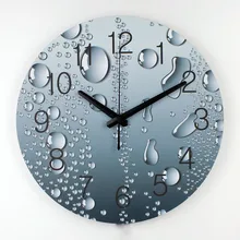 wholesale designer wall clock modern home decoration 3d wall decor clcoks living room decor silent wall