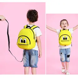 Сумка для мальчиков и девочек Детские рюкзаки ребенка в возрасте безопасности Холст малыш одежда с изображением мишки Рюкзак anti