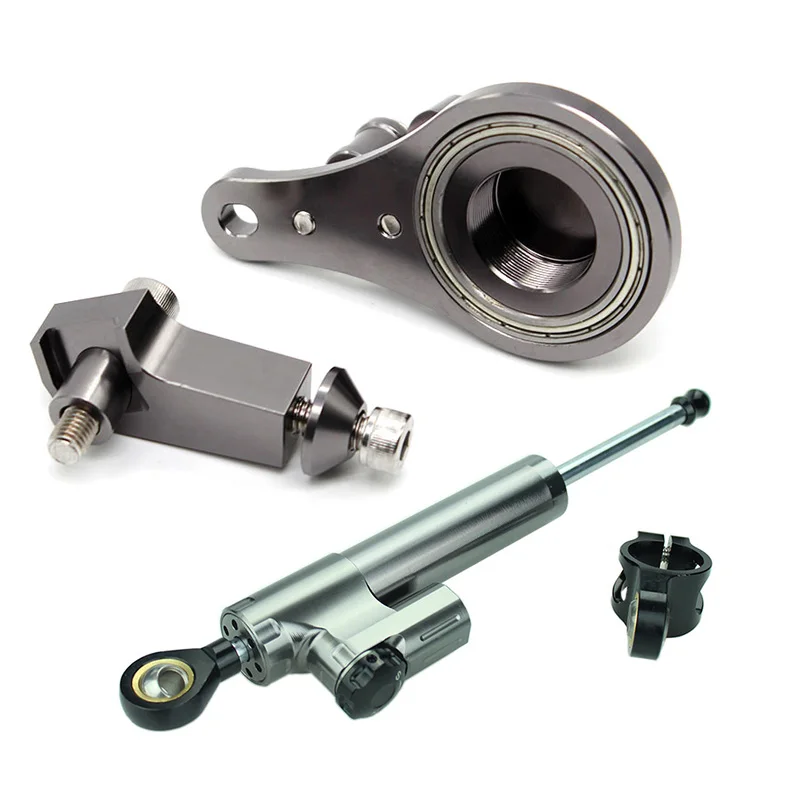 

Aluminum Adjustable Motorcycles Steering Stabilize Damper Bracket Mount Kit For Kawasaki ZX6R 2005-2006 Motorbike Support