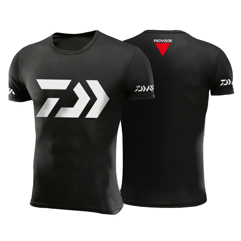 

2019 DAWA Short Sleeve Fishing Jerseys Quick Dry Fishing Clothing Cycling Jersey Large Size Anti-UV Outdoor Summer Fishing Shirt