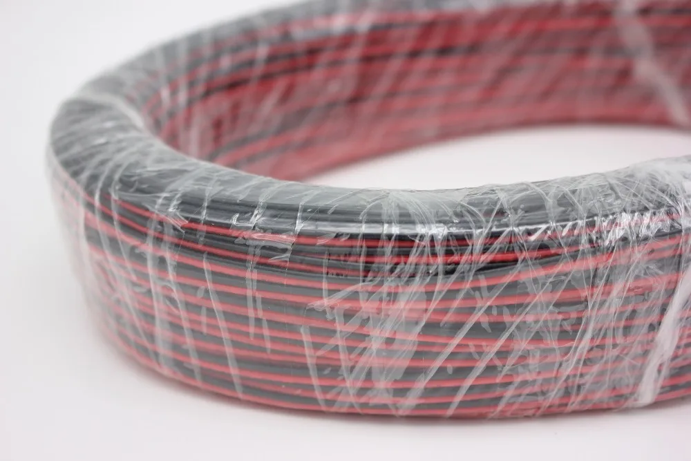 10/20/50/100 м/лот, 2pin красный черный кабель, луженая медь 22AWG, ПВХ изолированный провод, электронный кабель, светодиодный кабель, бесплатная доста... 10/20/50/100 м/лот, 2pin красный черный кабель, луженая медь 22AWG, ПВХ изолированный провод, электронный кабель, светодиодный кабель, бесплатная доста...