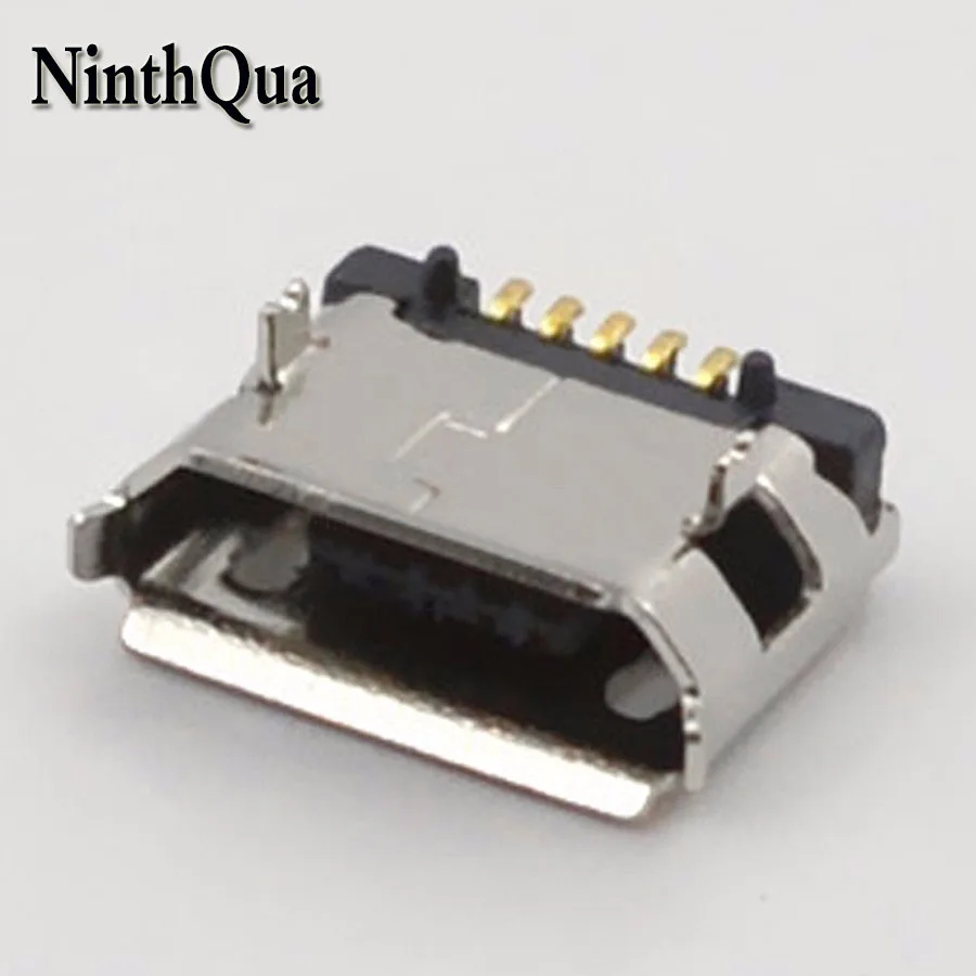 

10pcs MICRO USB Type B 5Pin SMT Plug Jack Interface Connector for Card Reader ect
