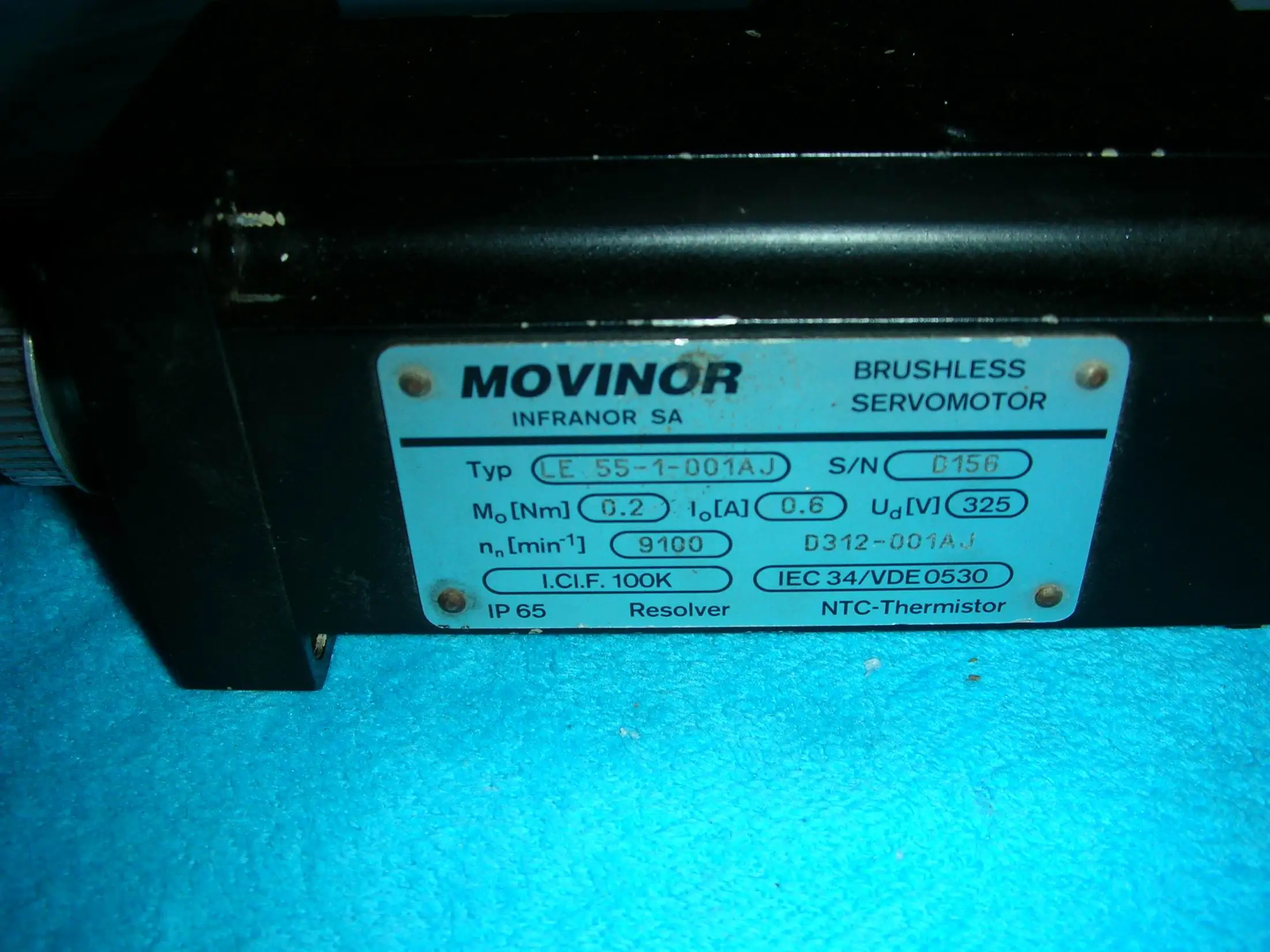 1 шт б/у MOVINOR LE55 001AJ|Производство электроэнергии| |