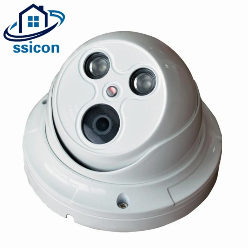 

SSICON 960P 1080P 3.6mm Lens Metal IP Camera Dome Security CCTV Camera Onvif P2P Surveillance 20M Night Vision Distance