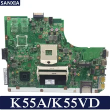 KEFU K55VD материнская плата для ноутбука ASUS K55A A55V K55V оригинальная материнская плата поддержка I3 I5 процессор