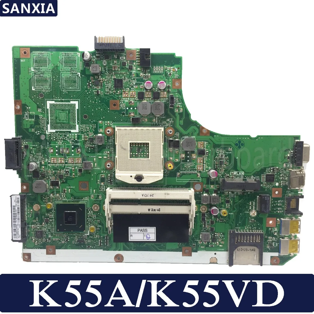 KEFU K55VD Laptop motherboard for ASUS K55A A55V K55VD K55V K55 Test