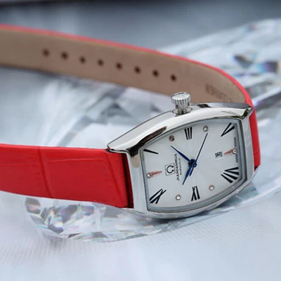 Швейцарские роскошные Брендовые Часы женские карнавальные японские кварцевые женские часы водонепроницаемые цвета из натуральной кожи reloj hombre C8823-5 - Цвет: Item 3