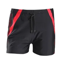 CALOFE летние пляжные шорты для мужчин Лоскутные короткие брюки эластичные плавательные Плавки бренд Мужские шорты на шнурке мужские шорты